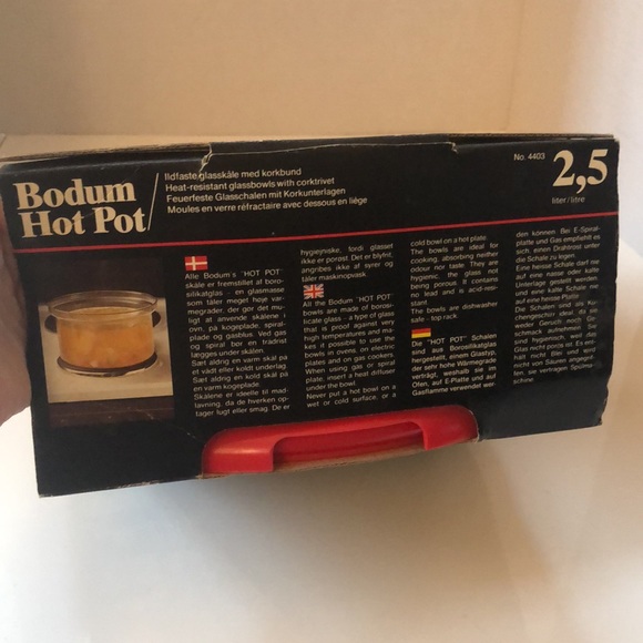 Vintage - Bodum Hot Pot - Picture 4 of 13
